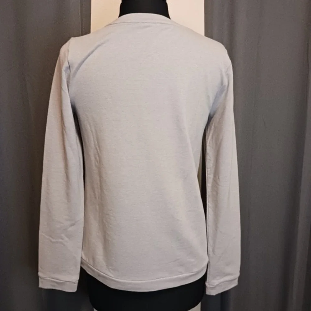 Under Armour ColdGear Houston Texas Grey Graphic Long Sleeve Sweatshirt Womens M